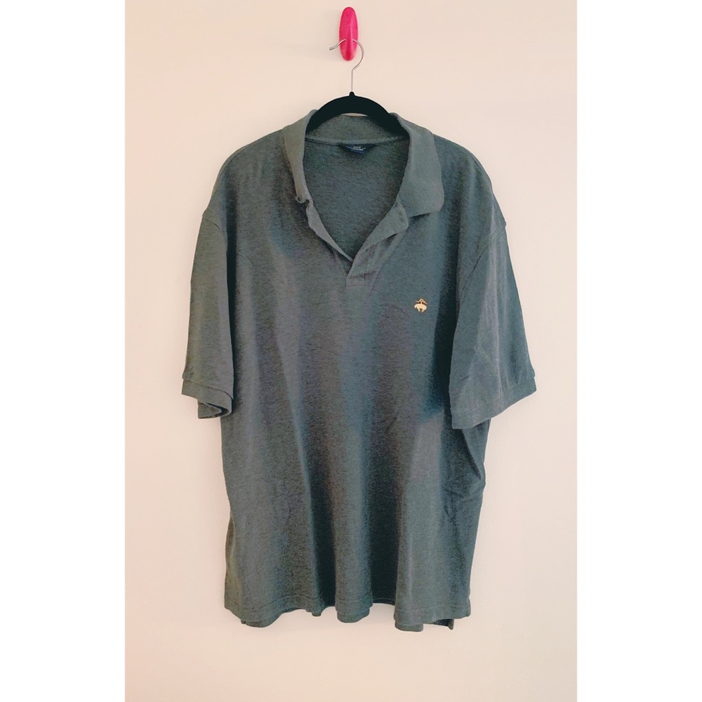 ✨ Mens XL Dark Heather Grey Brooks Brothers Polo Shirt ✨